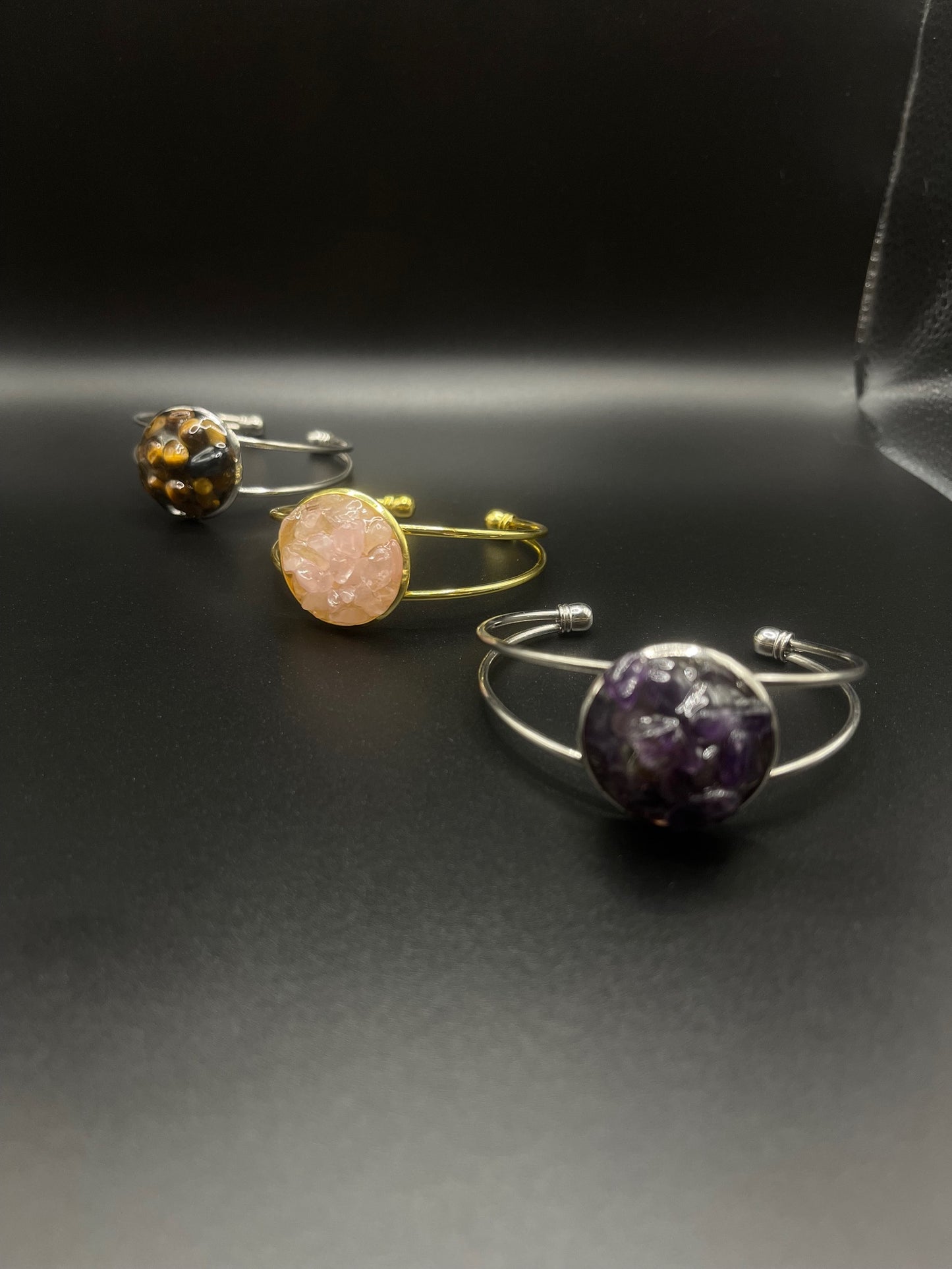 Effortless Elegance: Adjustable Crystal Cuff Bracelet