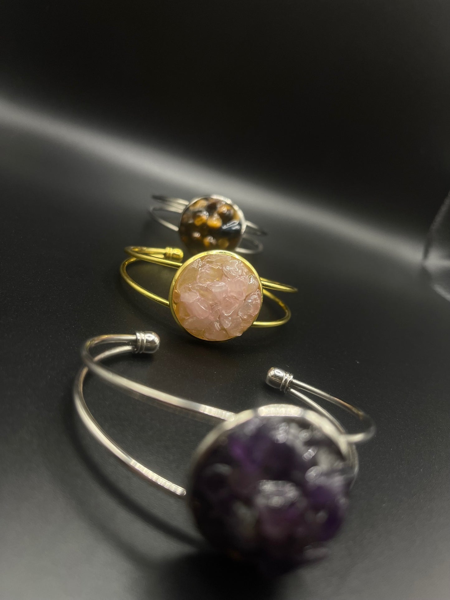 Effortless Elegance: Adjustable Crystal Cuff Bracelet