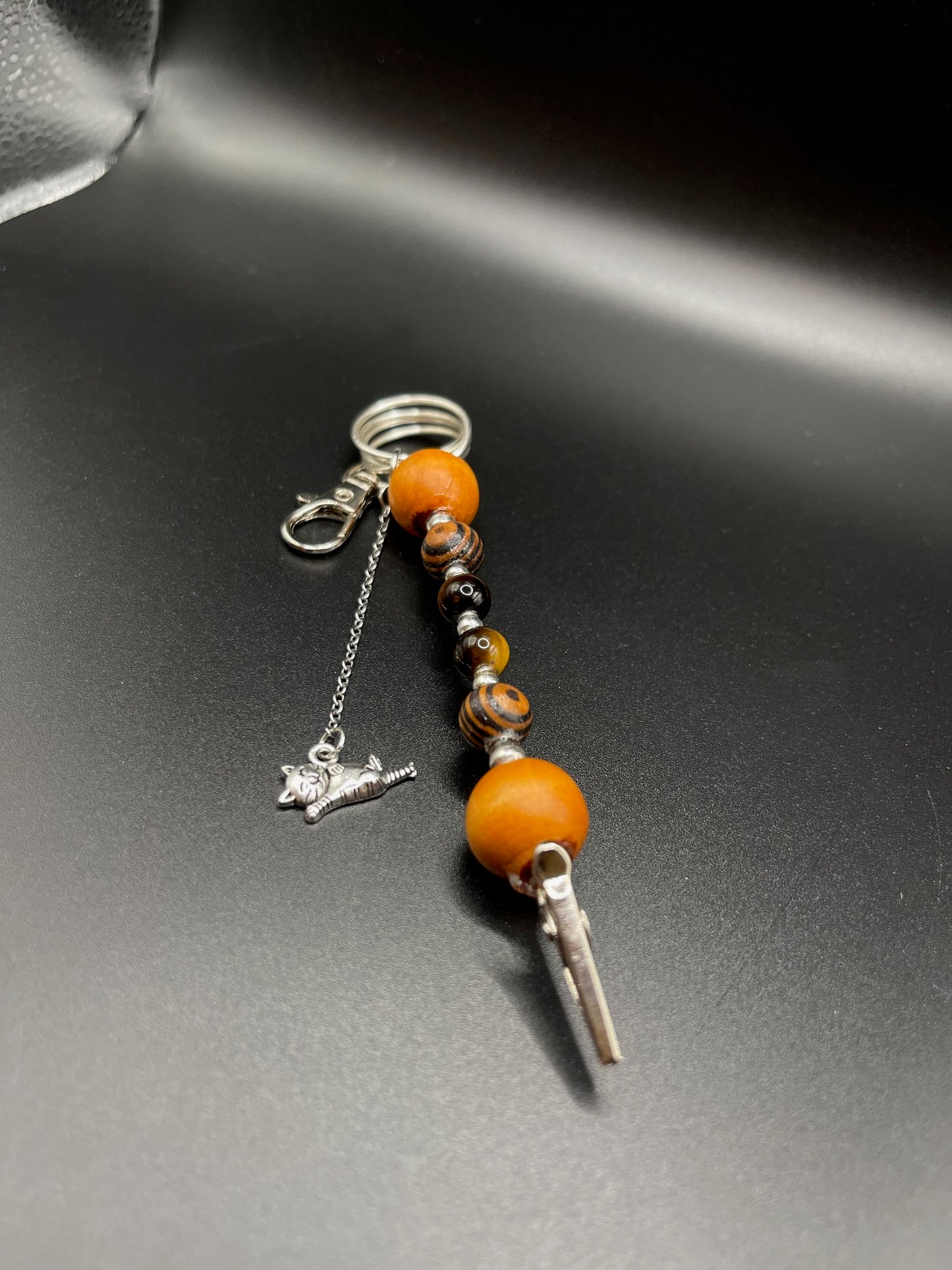 Elevate Your Everyday with Eclectic Multi-Tool Crystal Roach Clips - Tigers Eye
