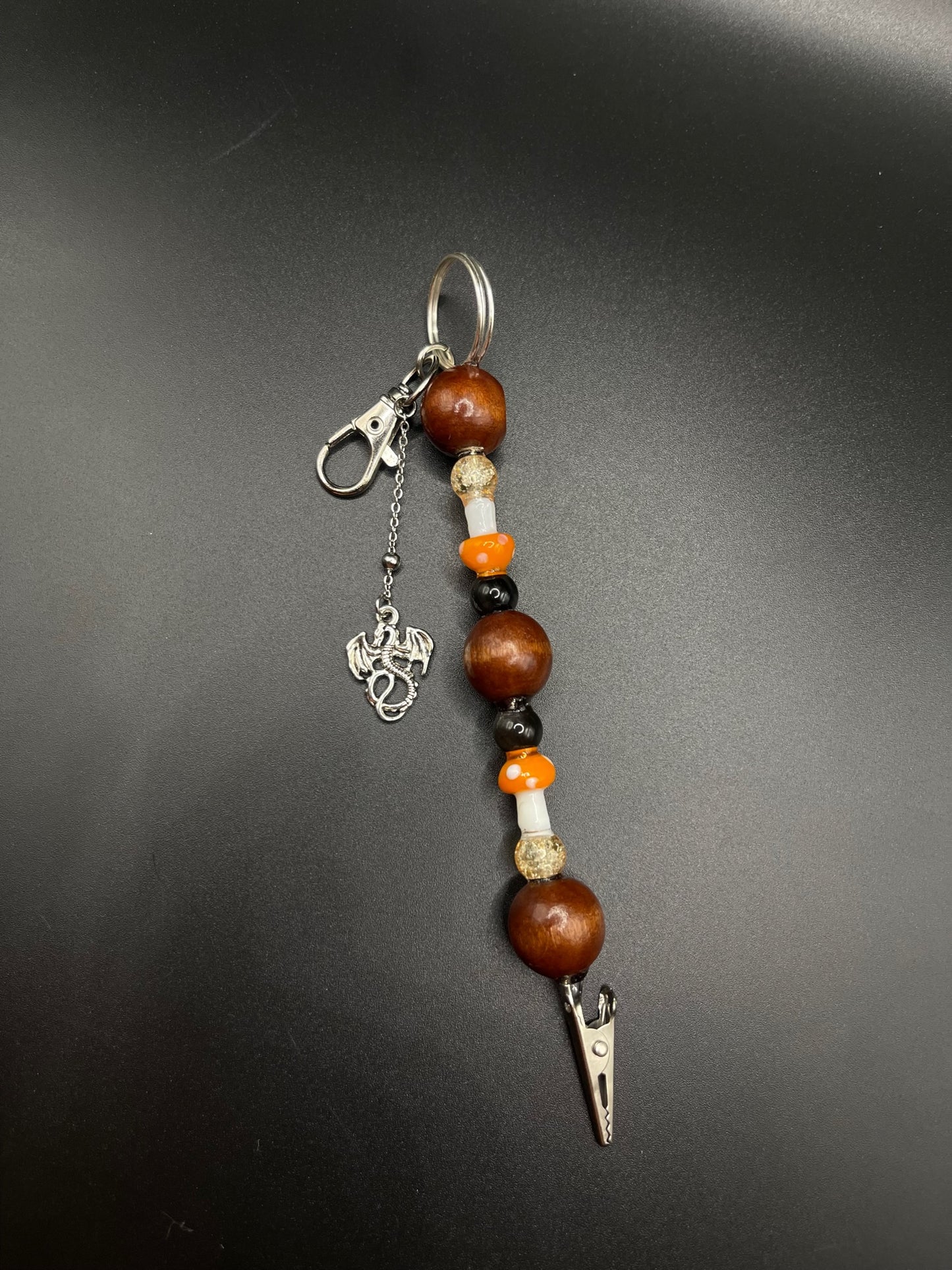 Elevate Your Everyday with Eclectic Multi-Tool Crystal Roach Clips - Silver Sheen Obsidian