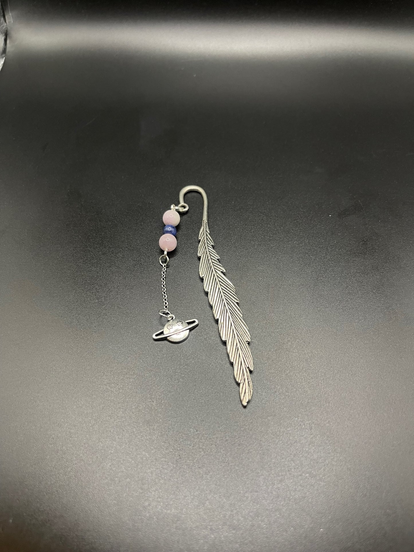 Embrace Serenity with Our Crystal Bookmarks- Kunzite, Sodalite