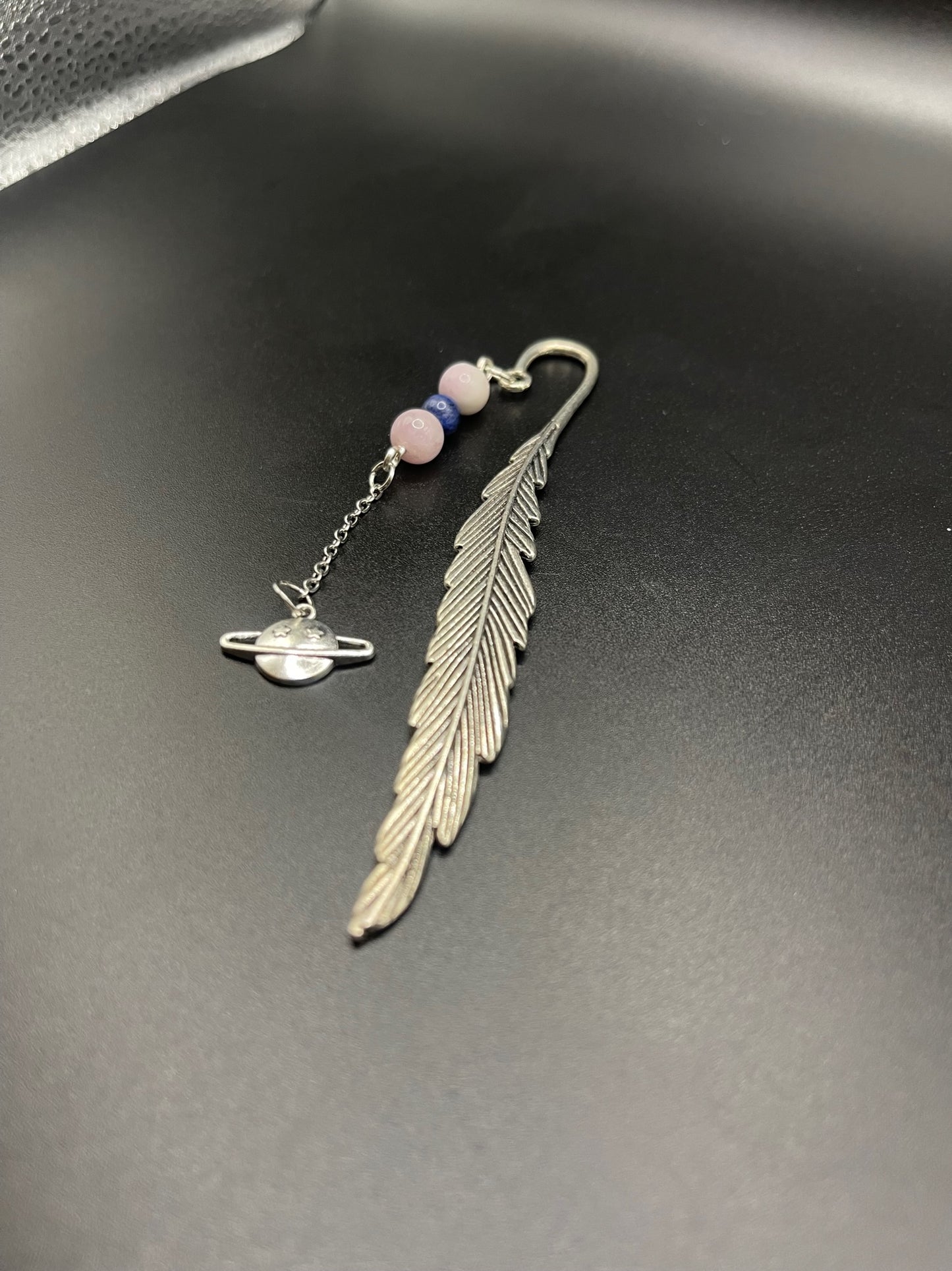 Embrace Serenity with Our Crystal Bookmarks- Kunzite, Sodalite