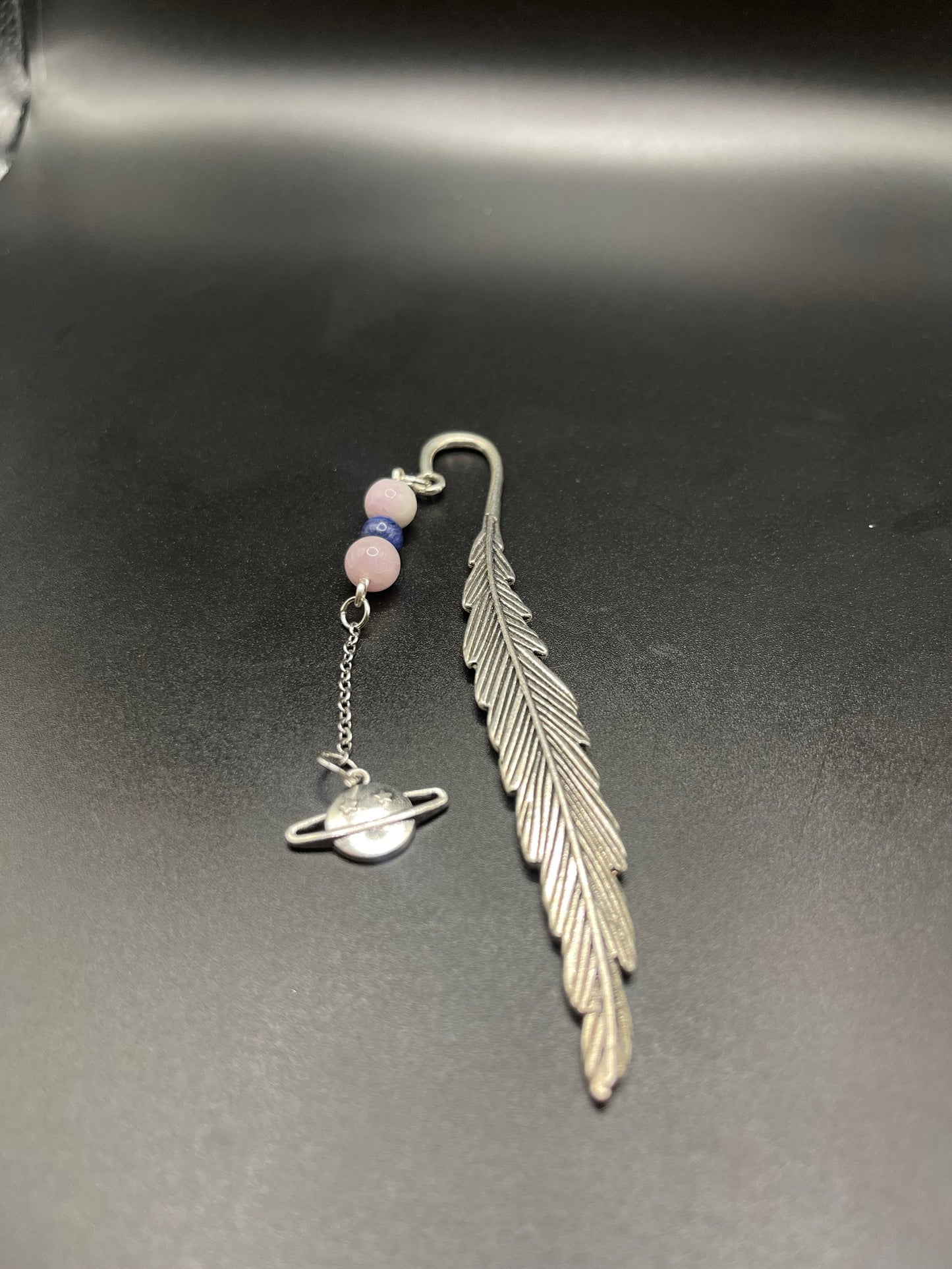 Embrace Serenity with Our Crystal Bookmarks- Kunzite, Sodalite