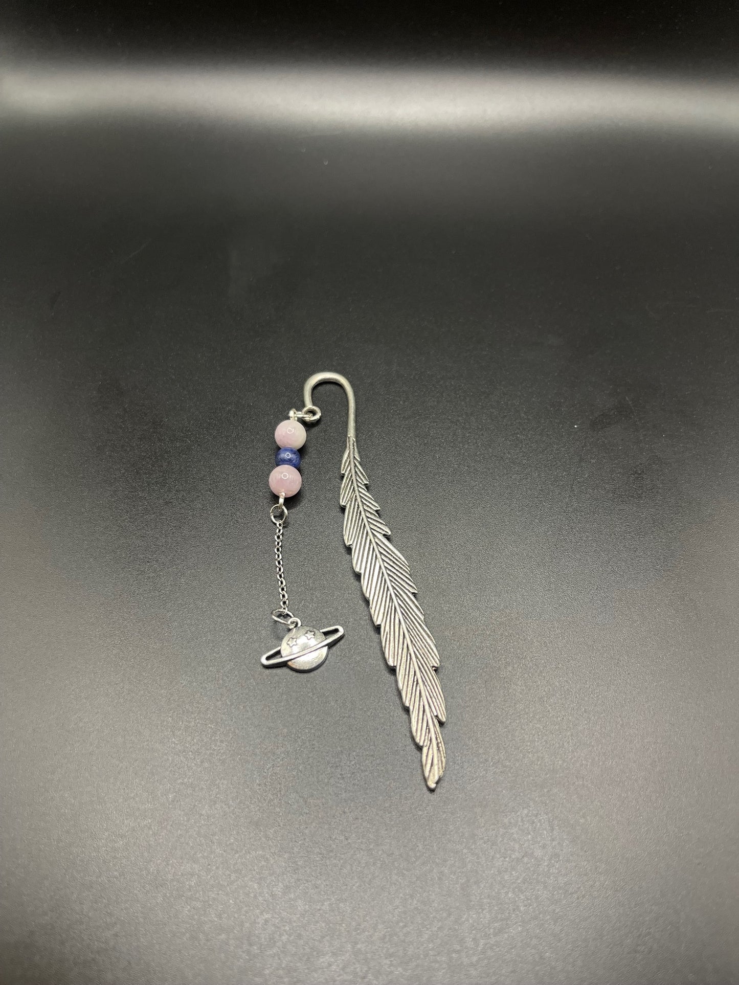 Embrace Serenity with Our Crystal Bookmarks- Kunzite, Sodalite