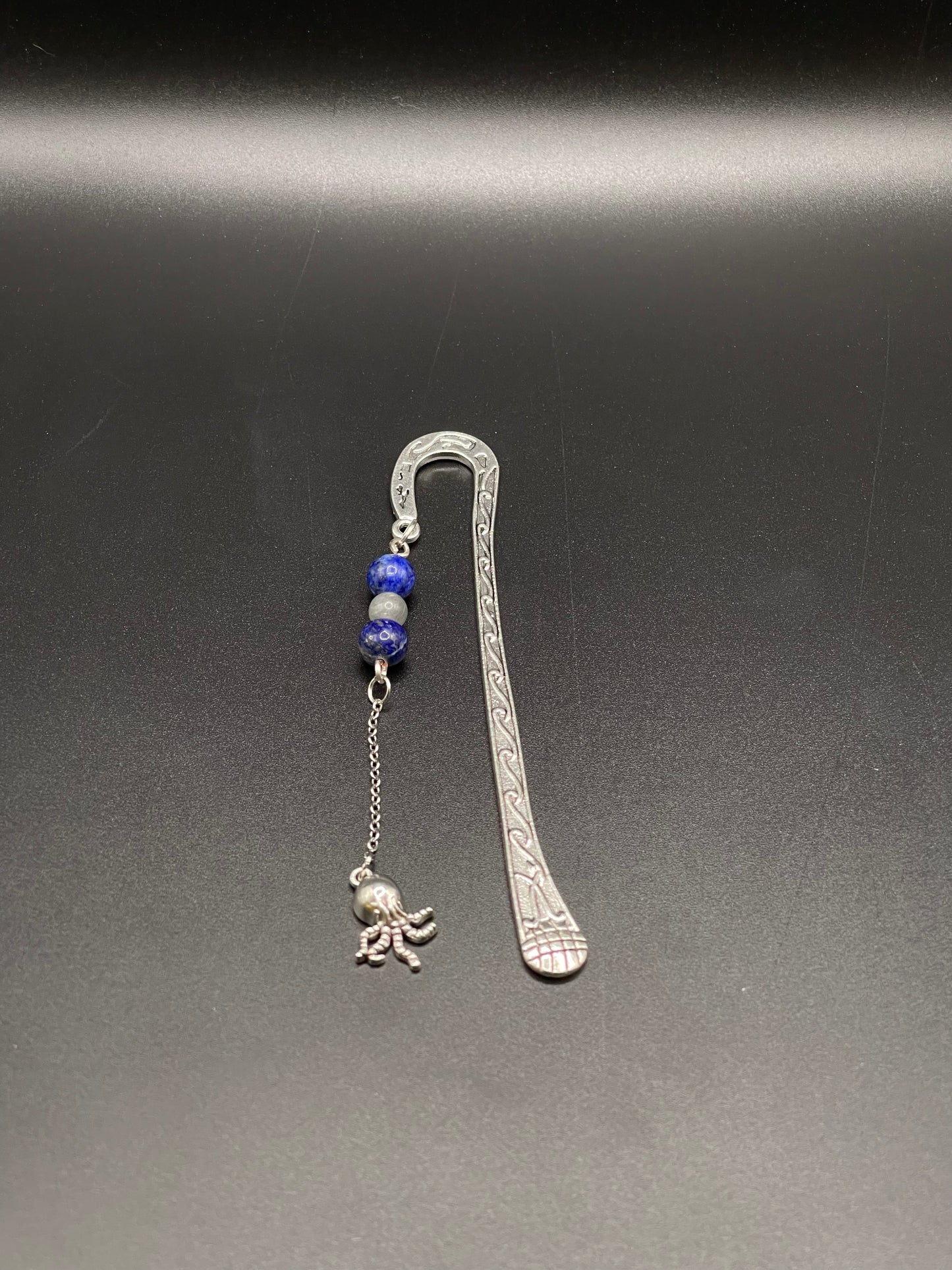Embrace Serenity with Our Crystal Bookmarks- Lapis Lazuli and Labradorite